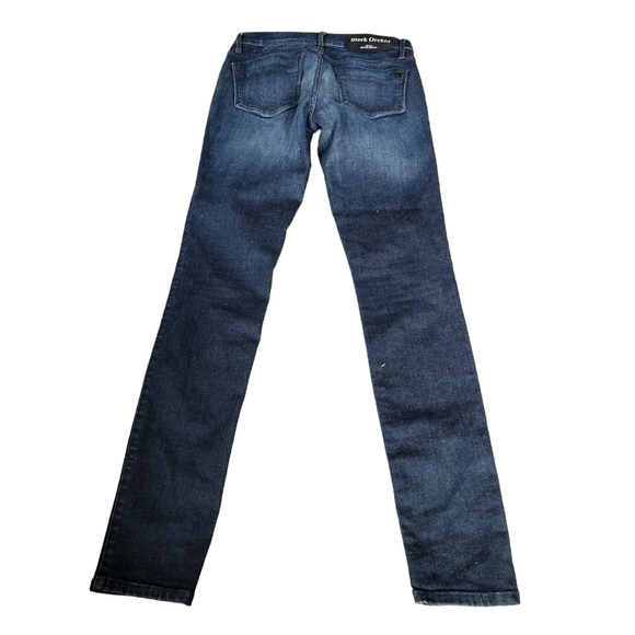 Black orchid Los Angeles mid rise skinny leg blue denim Jean pant - Picture 9 of 12